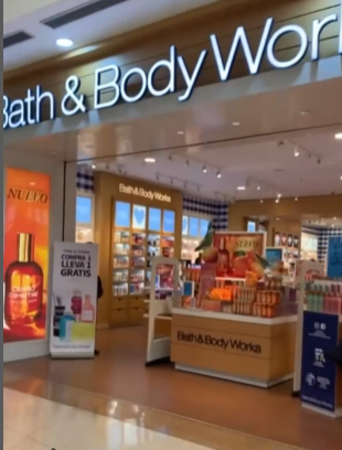 Fachada de Bath & Body Works Venezuela